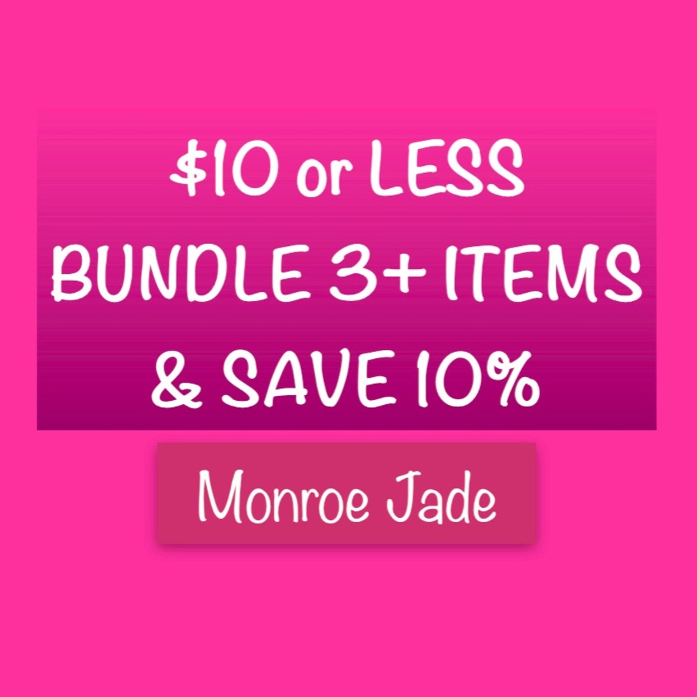 $10 or less section! Bundle 3+ to save 10%! 💞MJ